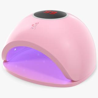 3D Manicure LED Lamp Pink On State