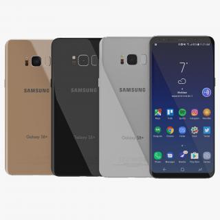 3D Samsung Galaxy S8 Collection model
