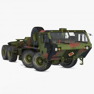 3D model Military Truck Oshkosh HEMTT M985 Rigged