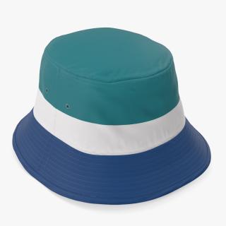 3D Vintage Bucket Hat model