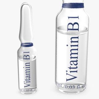 3D Vitamin B1 Thiamine Injection 1ml Ampoule
