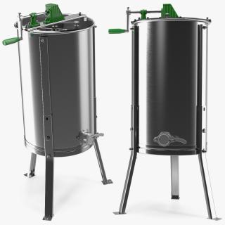 3D Stainless Steel Manual Honey Extractor model