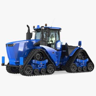 Four Track Tractor Clean 3D model
