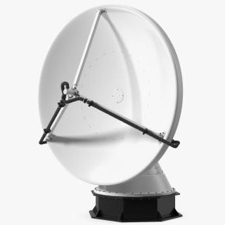 3D model Mobile Weather Doppler Radar Rigged