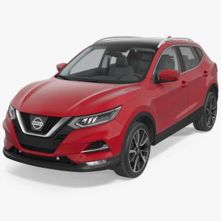 Nissan Qashqai 2017 3D model
