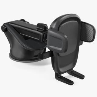 3D model Dashboard and Windshield Phone Car Mount