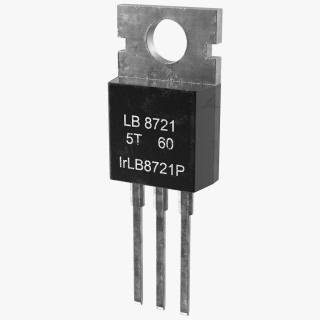 IRLB8721 N Channel HEXFET MOSFET 3D