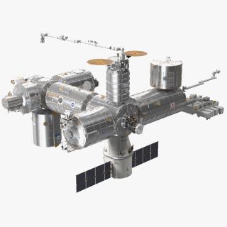 3D model International Space Station Modules