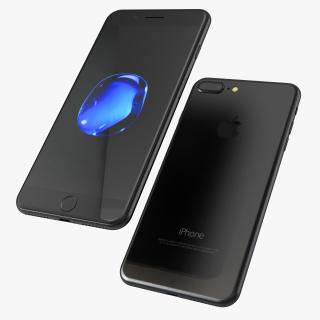 IPhone 7 Plus Black 3D model