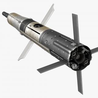 3D TOW Missiles Collection model