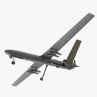 3D model Shahed 129 Iran Combat Drone Rigged