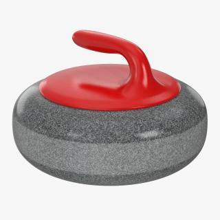 3D Curling Stone model