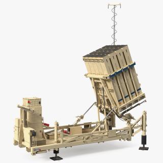 3D Armed Iron Dome Mobile Air Defense System