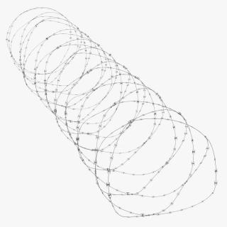 3D model Concertina Razor Wire Coil Obstacle