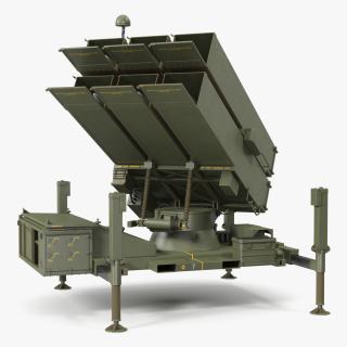 NASAMS Missile System Ready to Attack 3D