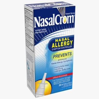 3D model NasalCrom Allergy Symptom Controller Box