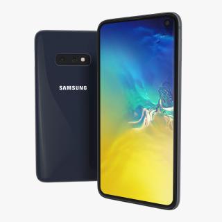 Samsung Galaxy S10E Dark Blue 3D model