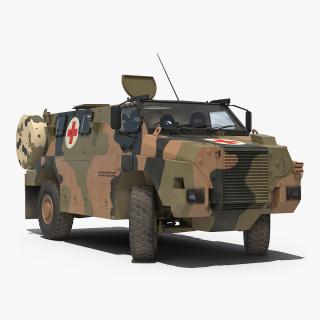 3D Bushmaster Mpv Haki Rigged