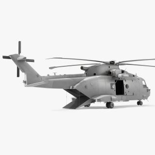 3D model Multipurpose Medium Transport Helicopter
