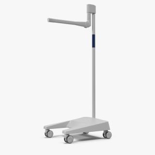 Medical Stand on Rollers 3D model