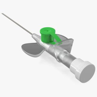 3D Cannula with Wings model