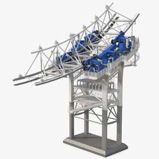 3D Ferris Wheel Fragment