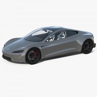 3D model Tesla Roadster Simple Interior