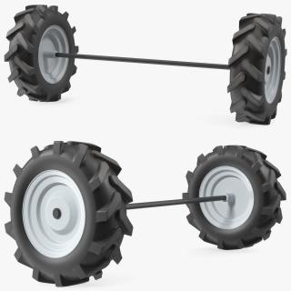 Wheel Axle Kit 3D model