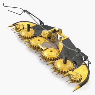 3D New Holland 750BFI Rotary Corn Head Old Rigged