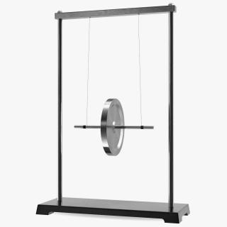 3D model Rolling Pendulum Maxwell Wheel