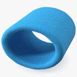 3D model Sport Wristband Blue