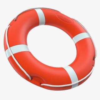 Round Life Saving Buoy 3D