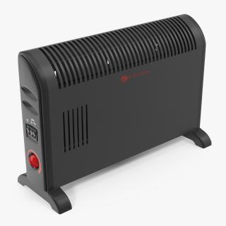 Convector Heater with Thermostat 3D