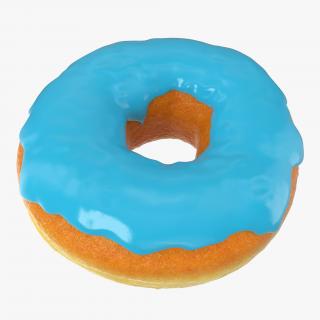 3D model Blue Donut