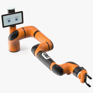 3D Collaborative Robot Rigged