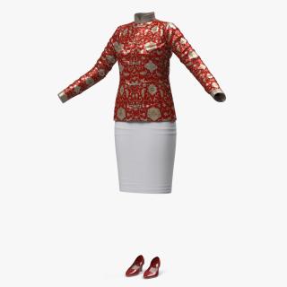 Traditional Chinese Clothes for Women 3D