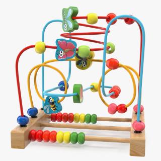 3D Baby Learning Early Education Wooden Maze