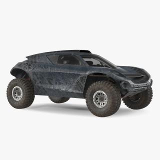 Off Road Racing Electric SUV Dirty 3D model