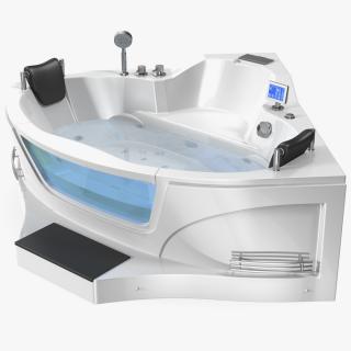 ARIEL Whirlpool Bathtub with Air Bubble Jets 3D model