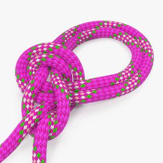 3D Bowline on a Bight Knot Rope model