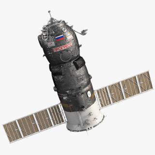 ISS Resupply Spacecraft Progress 3D