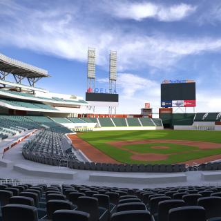 3D Baseball Stadium