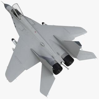 MiG 29 Fighter Aircraft with Armament 3D