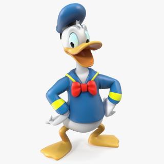 3D model Standing Donald Duck Character