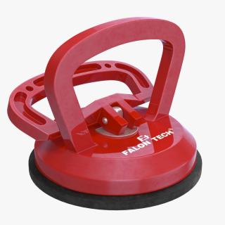 3D model Car Suction Dent Repair Puller Falon Tech Open Red