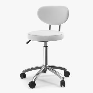 3D Doctors Office Chair White