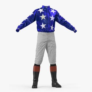 Horse Racing Jockey Costume 3D