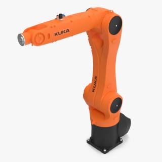 3D Industrial Robot Kuka KR 10 R1100 model