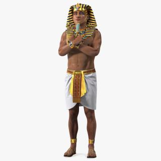 Egyptian Pharaoh Rigged for Cinema 4D 3D