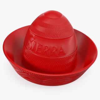 Tequila Salt Shaker Hat Cap 3D